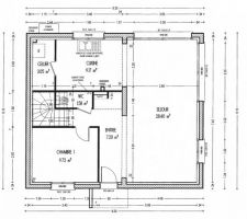 Plan de construction : RDC