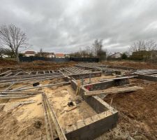 Mise en Place des Poutrelles & Evacuations 2