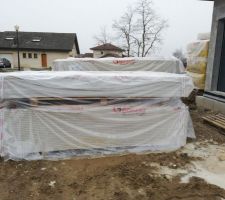 Les plaques de placo dans la boue...