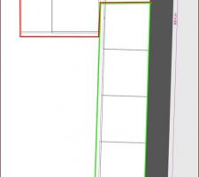 Plan cuisine angle - de 90°