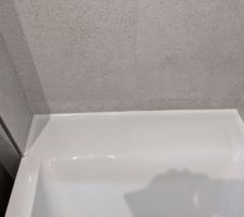 Moulure baignoire