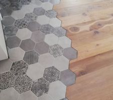 Jonction carrelage parquet