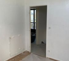 Chambre d'ami après 2 couches