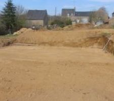 D&eacute;but du terrassement