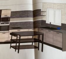 Dernier plan cuisine