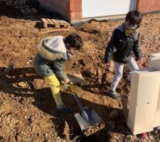 Mise en place de la boîte aux lettres de chantier