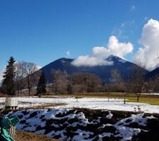 Vue depuis le jardin