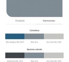 Harmonies de couleurs