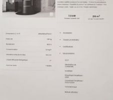 Poêle à bois que nous avons repéré : Extraflame Marlena