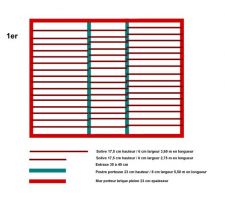 Solivage existant à renforcer pour soutenir une baignoire balnéo