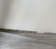 Dégât suite à la fuite
