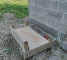 Dalle pour pompe &agrave; chaleur