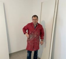 Xavier de chez Catherine Rose va monter et poser tous les placards