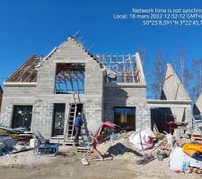 &Eacute;l&eacute;vation, chapente...