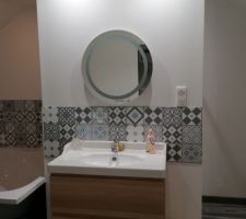 Salle de bain suite parentale fini.