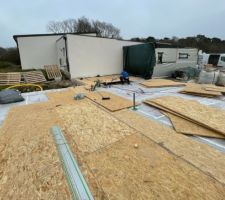 Plancher Osb pour la dalle