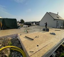 Plancher Osb terminé