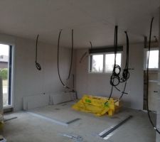 La chambre d'amis se dessine