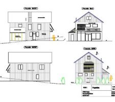 Voici nos 4 façades !