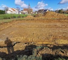 Le grillage est posé !