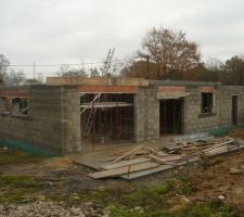 16/12/2010 : pr&eacute;paration dalle &eacute;tage