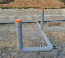 Les tuyaux sont posés !