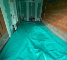 Dalle garage avec termifilm