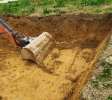 D&eacute;but du terrassement