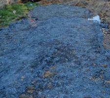 All&eacute;e faite par le constructeur pour arriver au terrain