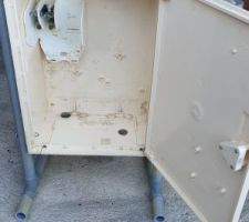 Nous avons acheté un coffret d'occasion pour le compteur de chantier et je fais une mise à jour aux nouvelles normes !