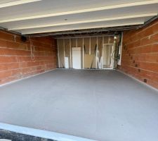 Chape du garage vue depuis l'extérieur