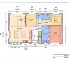 Habitat Concept : Plan Visuel RDC avec les futurs meubles (new mise à jour)