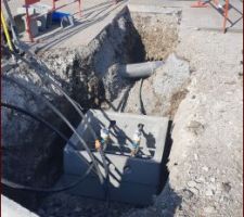 Connexion au réseau d'eau (y compris la connexion du voisin).