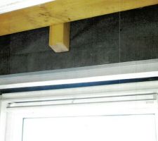 Correction de l'ecran de sous toiture sur les velux