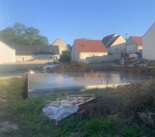 Début des fondation et vide sanitaire
