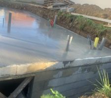 Début des fondation et vide sanitaire