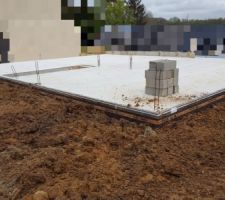 Remblai et décapage pour accès sous-sol en cours ?