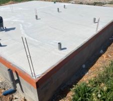 Dalle vide sanitaire sèche