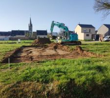 Premier coup de pelle =)