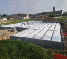 Montage du vide sanitaire