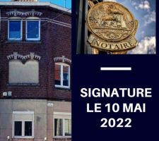 Date de signature fixée !