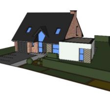 Extension maison (cubique)
