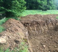 D&eacute;but du terrassement