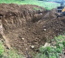 D&eacute;but du terrassement