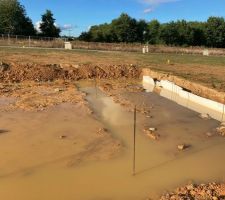 Semelles sous l'eau