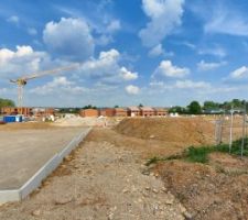 Vue du haut de lotissement 
photos au 07/05/2022