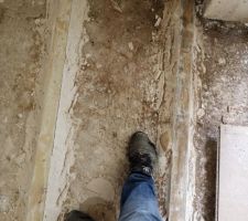 Sol &eacute;tage maison