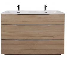 Meuble sous vasque à poser aspect bois Cooke & Lewis Pamili 120 cm