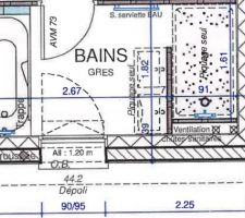Salle de bain étage