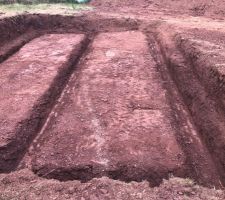 Terrassement pour semelle filante